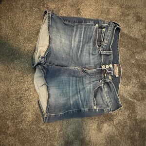 Torrid Dark Blue Denim Shorts